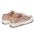 Rose Platinum - Back - Superga Unisex Adult 2750 Lamew Metallic Trainers