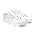 White - Front - Superga Unisex Adult 2630 Cotu Trainers