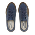 Celestial Blue-Dark Gum - Side - Superga Unisex Adult 2431 Sktr Chino Trainers