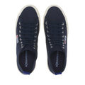 Navy-Spectrum Blue-Avorio - Lifestyle - Superga Unisex Adult 2750 Cotton Mid Cut High Tops