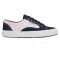 White-Navy-Red - Back - Superga Unisex Adult 2750 Blocks Trainers