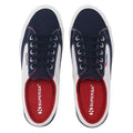 White-Navy-Red - Lifestyle - Superga Unisex Adult 2750 Blocks Trainers