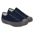 Navy Marine-Grey - Front - Superga Unisex Adult 2434 Mil Spec Cotton Canvas Low Cut Trainers