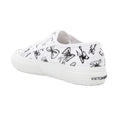 White-Black - Back - Superga Womens-Ladies Viktor & Rolf 2750 Bow Trainers