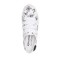 White-Black - Side - Superga Womens-Ladies Viktor & Rolf 2750 Bow Trainers