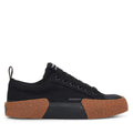 Black-Gum - Front - Superga Unisex Adult 2660 Stripe Big Bumpers Trainers