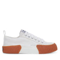 White-Gum - Front - Superga Unisex Adult 2660 Stripe Big Bumpers Trainers