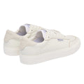 White-Avorio - Back - Superga Unisex Adult 2843 Leather Court Trainers