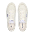 White-Avorio - Side - Superga Unisex Adult 2843 Leather Court Trainers