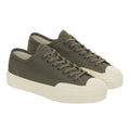 Green-Off White - Front - Superga Unisex Adult 2432 Works Cotton Canvas Low Cut Trainers