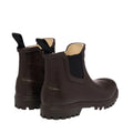 Dark Brown - Back - Superga Womens-Ladies 798 Rubber Mid Boots