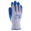 Blue - Front - Glenwear Unisex Adult Heavyweight Latex Grip Glove