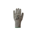 Grey-Black - Front - Glenwear Unisex Adult Cut Level 5 PU Gloves