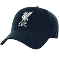 Navy Blue - Front - Liverpool FC Core Embroidered Baseball Cap