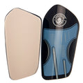 Blue-Black - Back - Manchester City FC Childrens-Kids Crest Shin Guards