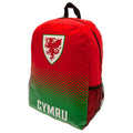 Red-Green - Back - FA Wales Cymru Backpack