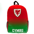 Red-Green - Front - FA Wales Cymru Backpack