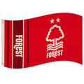 Red-White - Back - Nottingham Forest FC Crest Flag