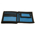 Dusky Blue-White-Black - Back - Manchester City FC Canvas Wallet