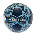 Navy-Sky Blue - Back - Manchester City FC Crest Soft Mini Football