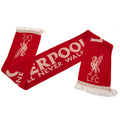 Red-White - Side - Liverpool FC You´ll Never Walk Alone Crest Winter Scarf