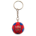 Red - Front - Arsenal FC Football Keyring