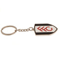 Silver-White-Black - Back - Fulham FC Crest Keyring