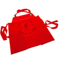 Red - Back - Liverpool FC Crest Apron & Oven Glove