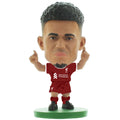 Maroon-White-Green - Front - Liverpool FC Luis Diaz 2024 SoccerStarz Football Figurine