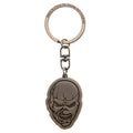 Silver - Front - Iron Maiden Metal Eddie Keyring