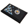 Black-Sky Blue-White - Front - Manchester City FC Particle Nylon Wallet