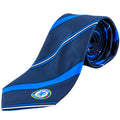 Navy-Royal Blue - Back - Chelsea FC Unisex Adult Stripe Tie
