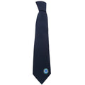 Black-Dark Navy - Back - Chelsea FC Unisex Adult Crest Tie