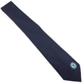 Black-Dark Navy - Side - Chelsea FC Unisex Adult Crest Tie