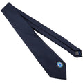 Black-Dark Navy - Front - Chelsea FC Unisex Adult Crest Tie