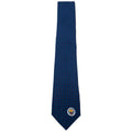 Navy Blue-Sky Blue-White - Back - Manchester City FC Unisex Adult Crest Tie