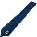 Navy Blue-Sky Blue-White - Pack Shot - Manchester City FC Unisex Adult Crest Tie