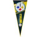 Black-Yellow-White - Side - Pittsburgh Steelers Classic Felt Pennant