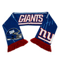 Blue-Red-White - Back - New York Giants Jacquard Scarf