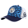 Sky Blue-Blue-White - Side - Manchester City FC UCL Trucker Cap