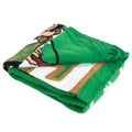 Green - Back - Boston Celtics Fleece Blanket