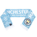 Sky Blue - Front - Manchester City FC UCL Scarf