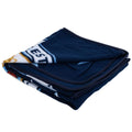 Navy Blue - Back - Manchester City FC Fleece Particle Blanket