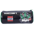 Multicoloured - Front - Minecraft Barrel Pencil Case