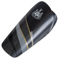 Blue-Black-White - Front - Newcastle United FC Childrens-Kids Crest Slip-In Shin Guards