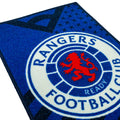 Royal Blue-White-Red - Back - Rangers FC Crest Rug