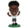 White-Blue-Green - Front - England FA Bukayo Saka SoccerStarz Football Figurine