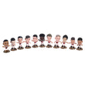 Multicoloured-Gold - Front - Arsenal FC Season 24-25 Team SoccerStarz Football Figurine (Pack of 11)