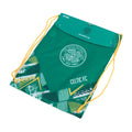 Green-Yellow-White - Back - Celtic FC Vector Drawstring Bag