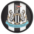 White-Black-Grey - Front - Newcastle United FC Metal Crest Sign